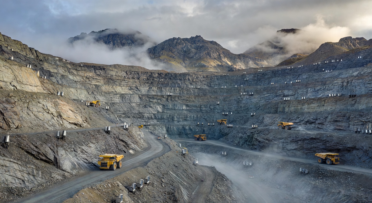 Open pit mine slope optimization and geotechnical monitoring in northern British Columbia